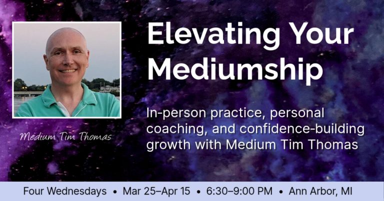 Elevating Your Mediumship — 4‑Week In‑Person Series