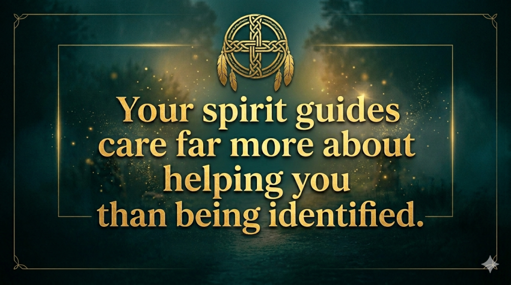 spirit guide id through guidance not names